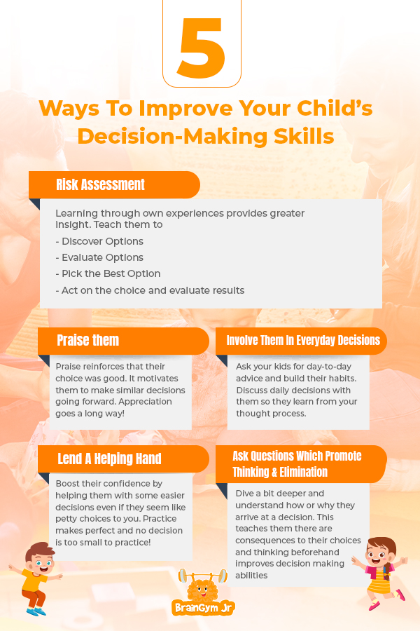 Tips to improve your childs decision making